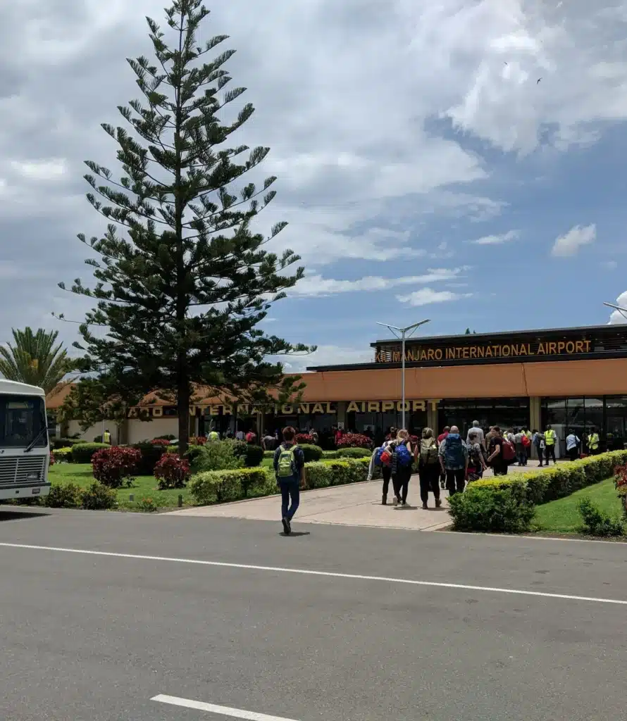 Arrival at Kilimanjaro International Airport 2