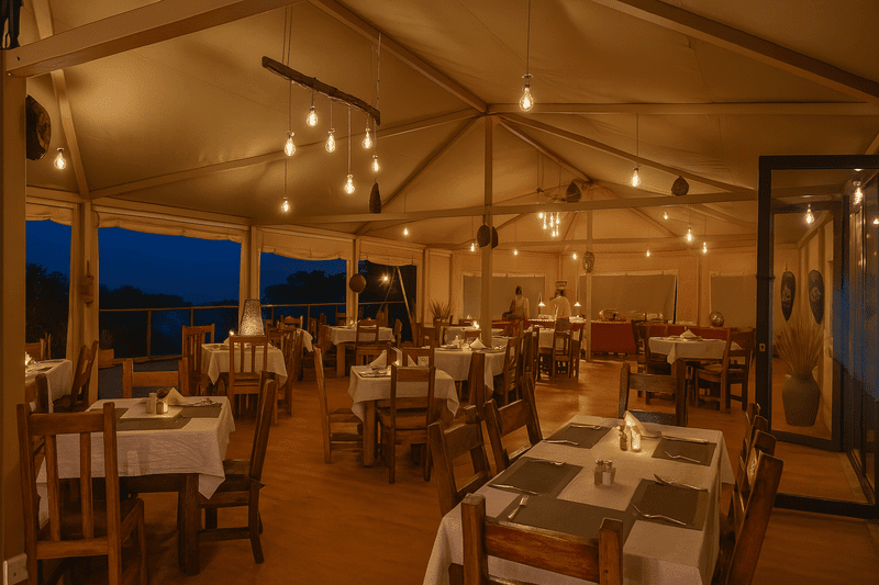 Africa Safari Manyara Escarpment Restaurant 1