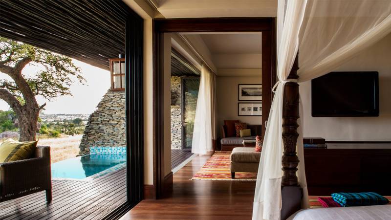 Beautifully Furnished Room with Private pool at Four Seasons Safari Lodge