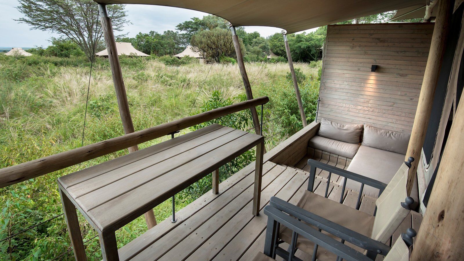 Kenya Kichwa Room Superior Tents deck Website