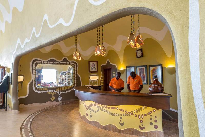Mara Serena reception area