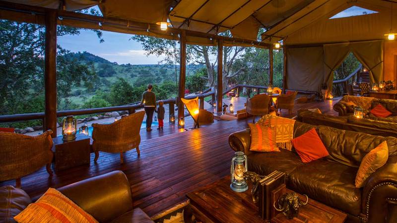 Serengeti Migration Camp Main Lounge