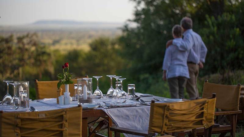 Serengeti Pioneer Romantic Dining