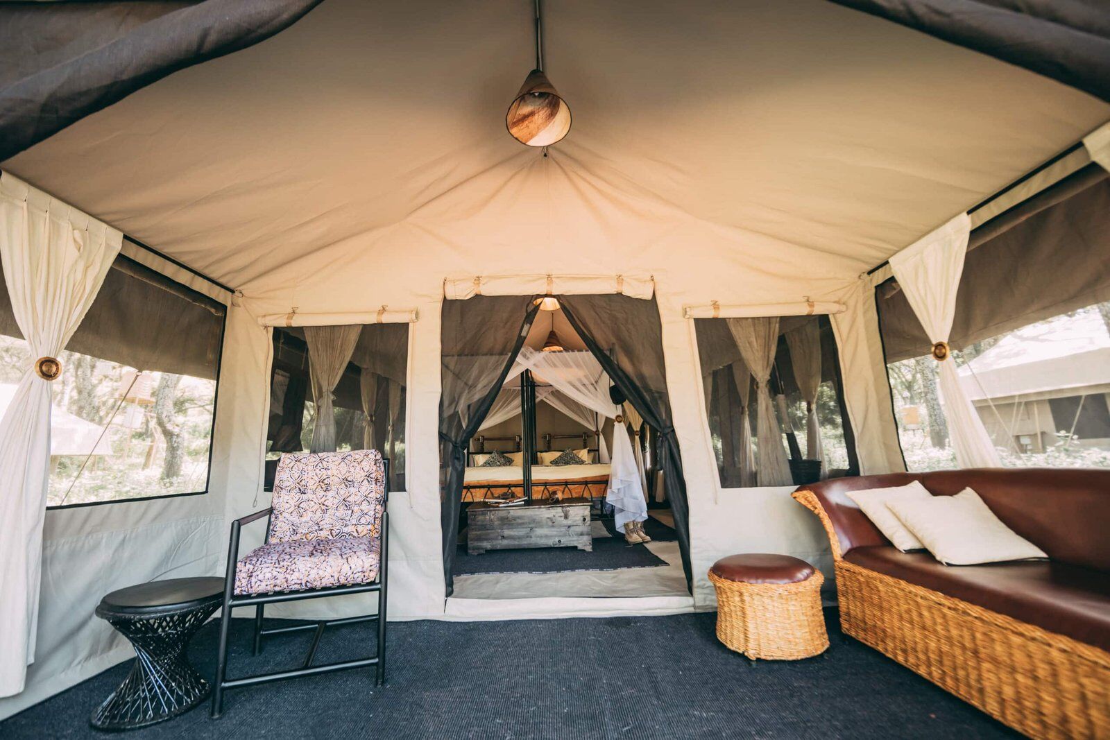 Ngorongoro Tortilis Tent Varanda