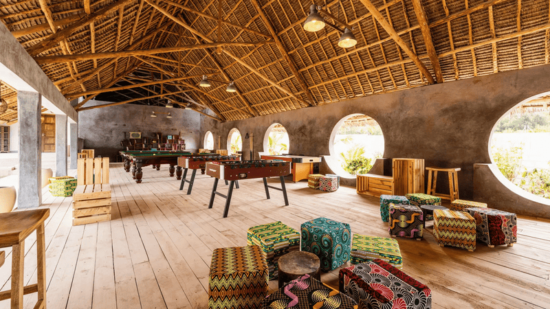 legendary zanzibar beach resort games area