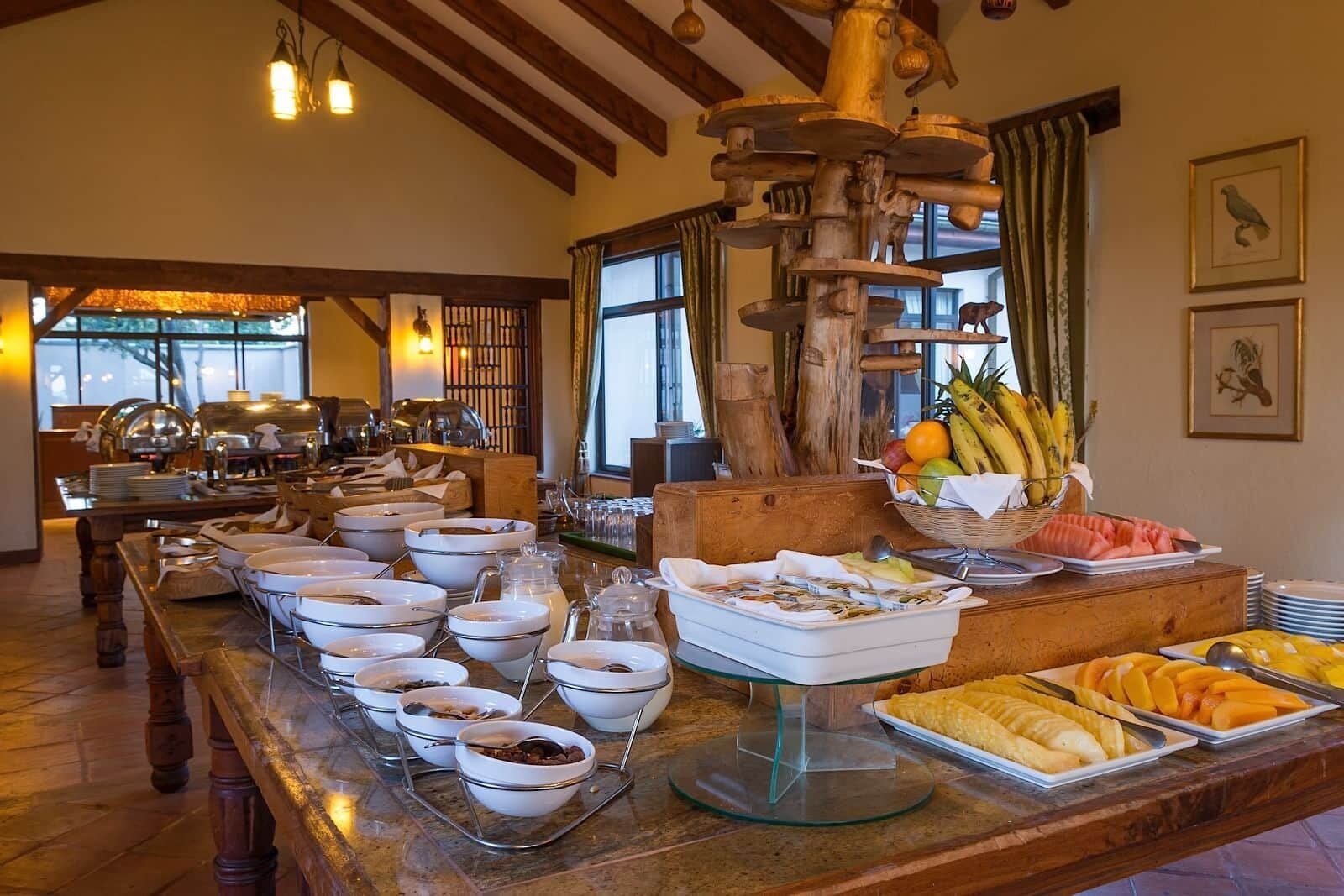 Dining room at sweetwaters serena camp