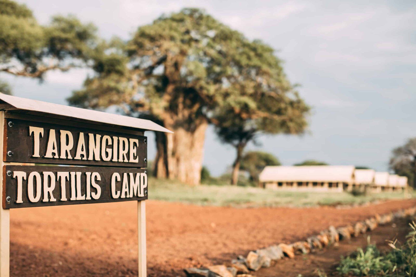 Tarangire Tortilis Camp Sign Board