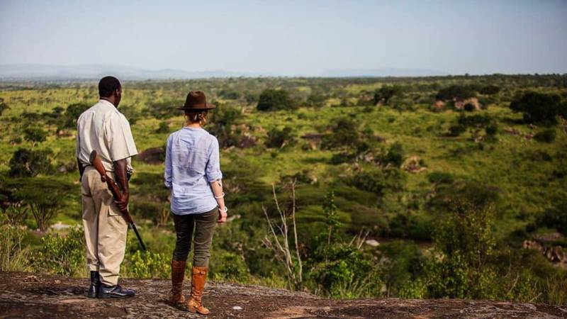 Guided Bush Walk for Thingd to Do in Serengeti National Park