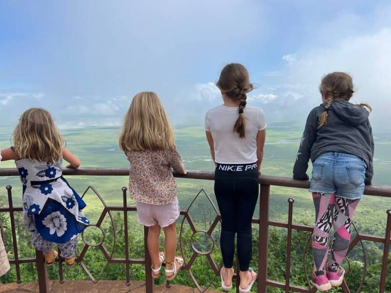 Tanzania Family Safaris Ngorongoro Crater View Point Tanzania Family Safaris Ngorongoro Crater View Point