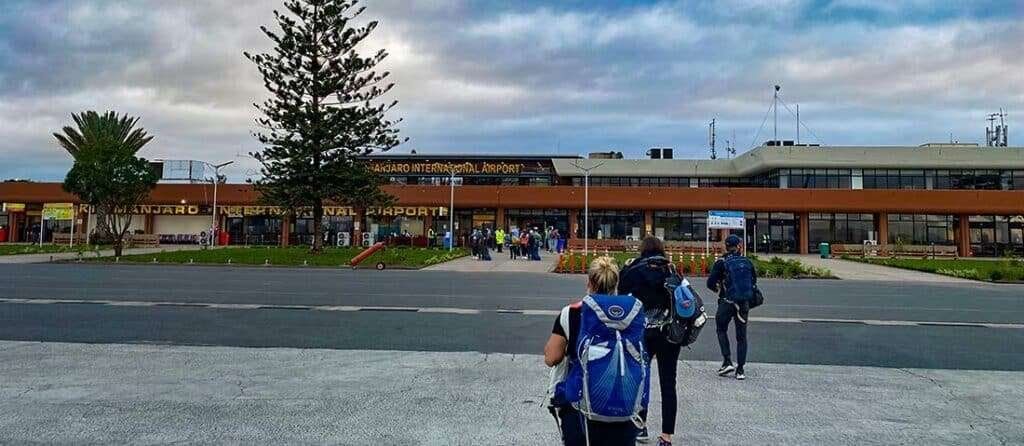 Arrival at Kilimanjaro International Airport 1