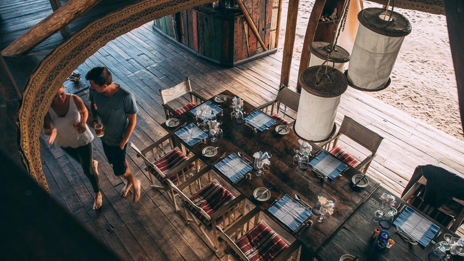 Greystoke Mahale dining