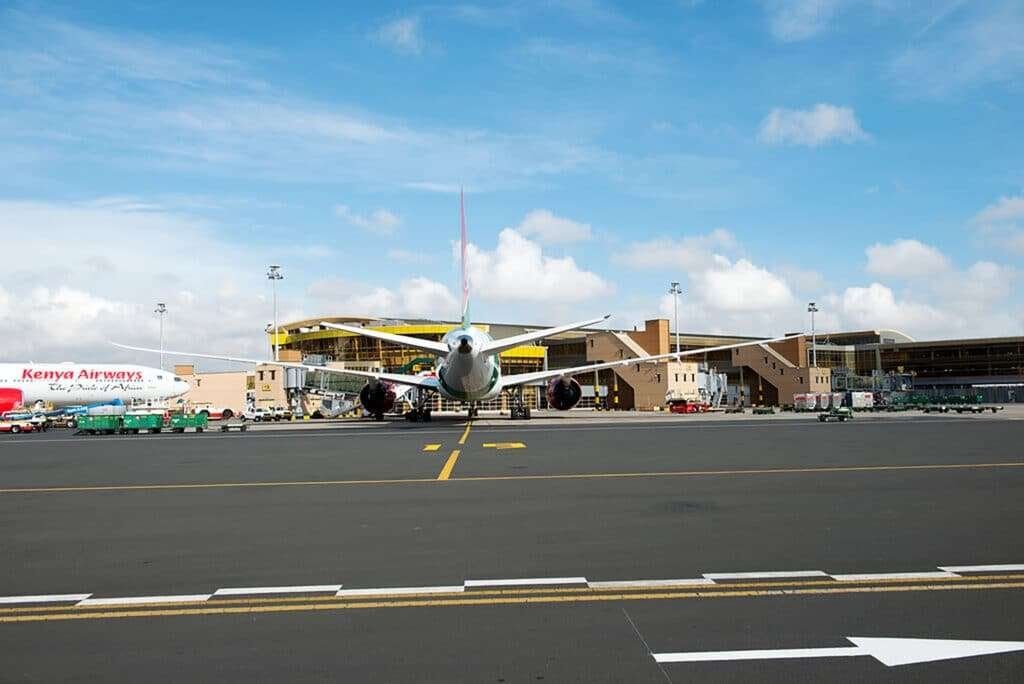 Arrival in Kenya