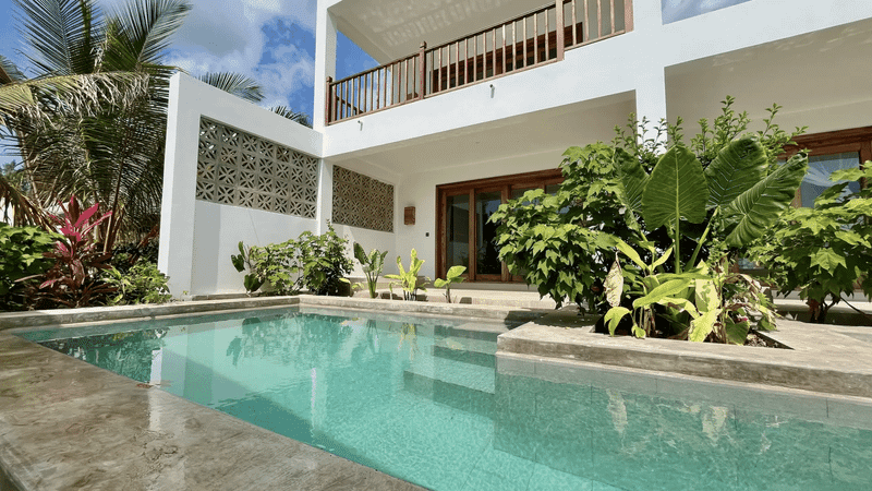 legendary zanzibar beach resort duplex family room